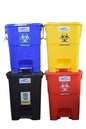 MEDIGUARD Bio Medical Plastic Pedal Dustbin , Plastic Pedal Dustbin (12 Liter)(Yellow, Blue, Red, Black)