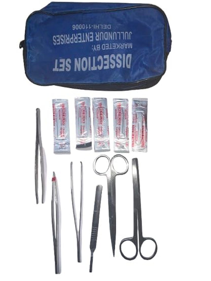 MEDIGUARD Dissection Kit for MBBS Medical Students 11Pcs Instrument Stainless Steel