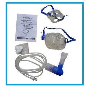 MEDIGUARD Nebulizer with Adult and Child mask Respiratory Machine