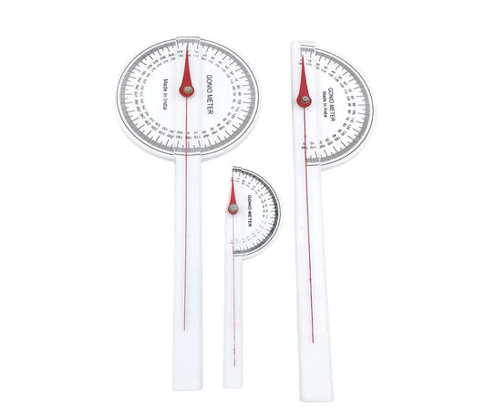 MEDIGUARD Goniometer Set Plastic PVC Plastic physiotherapy orthopedic Medical set of 3