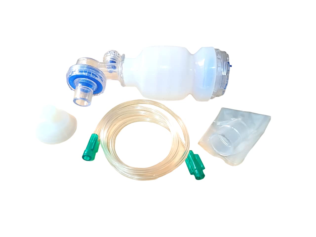 HOSPIGUARD Silicon Infant Neonatal Ambu Bag 250ml Autoclavable (RANDOM COLOR)