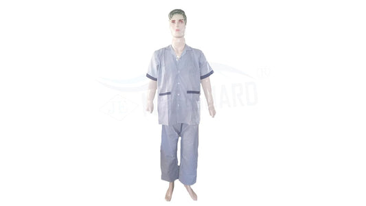 MEDIGUARD Unisex Regular Fit V Neck Top & Cargo Type Trouser Scrub Suit Hospital Dress Set