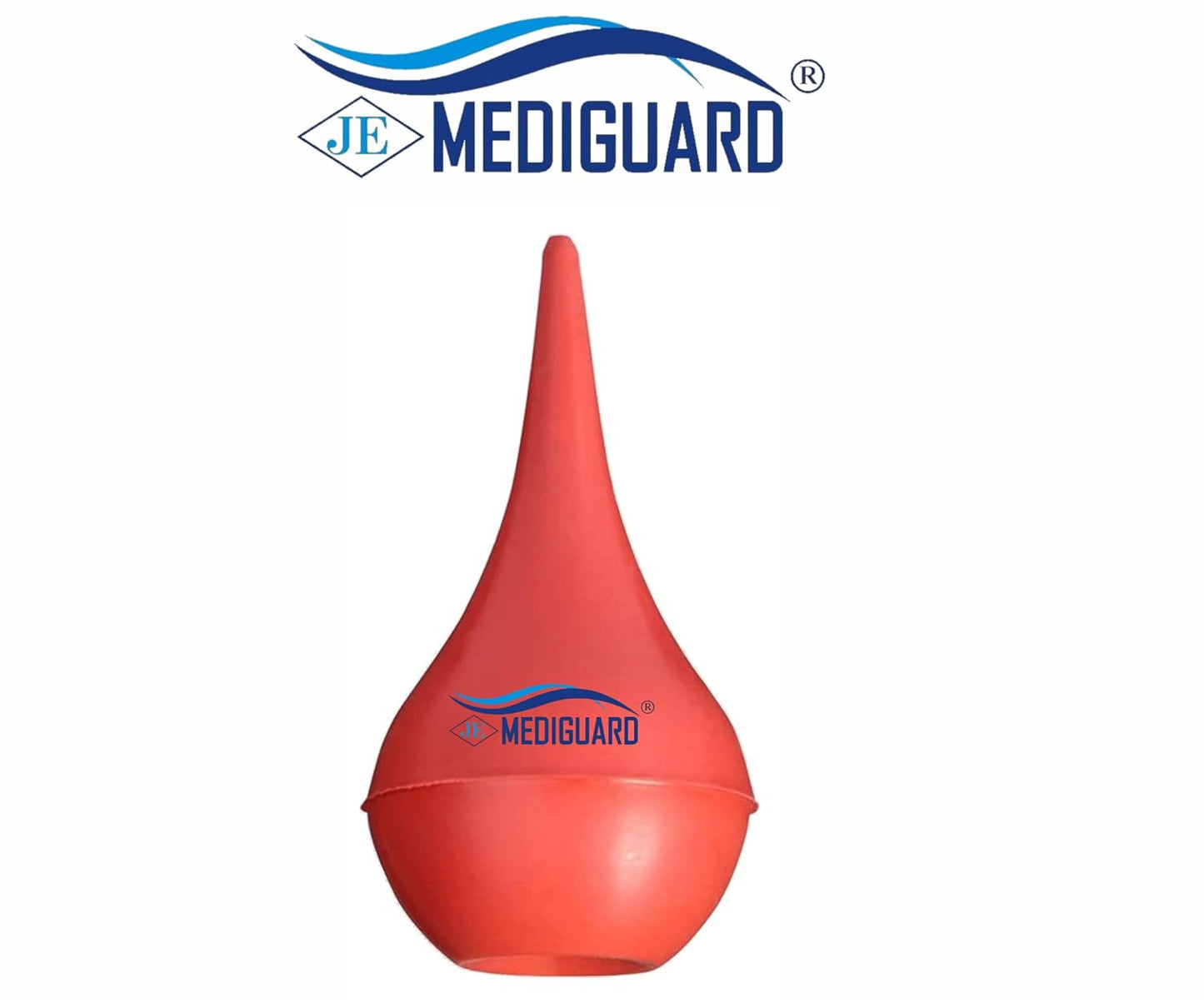 MEDIGUARD Surgicals Rubber Ulcer Syringe 100 ml Value Pack of 2