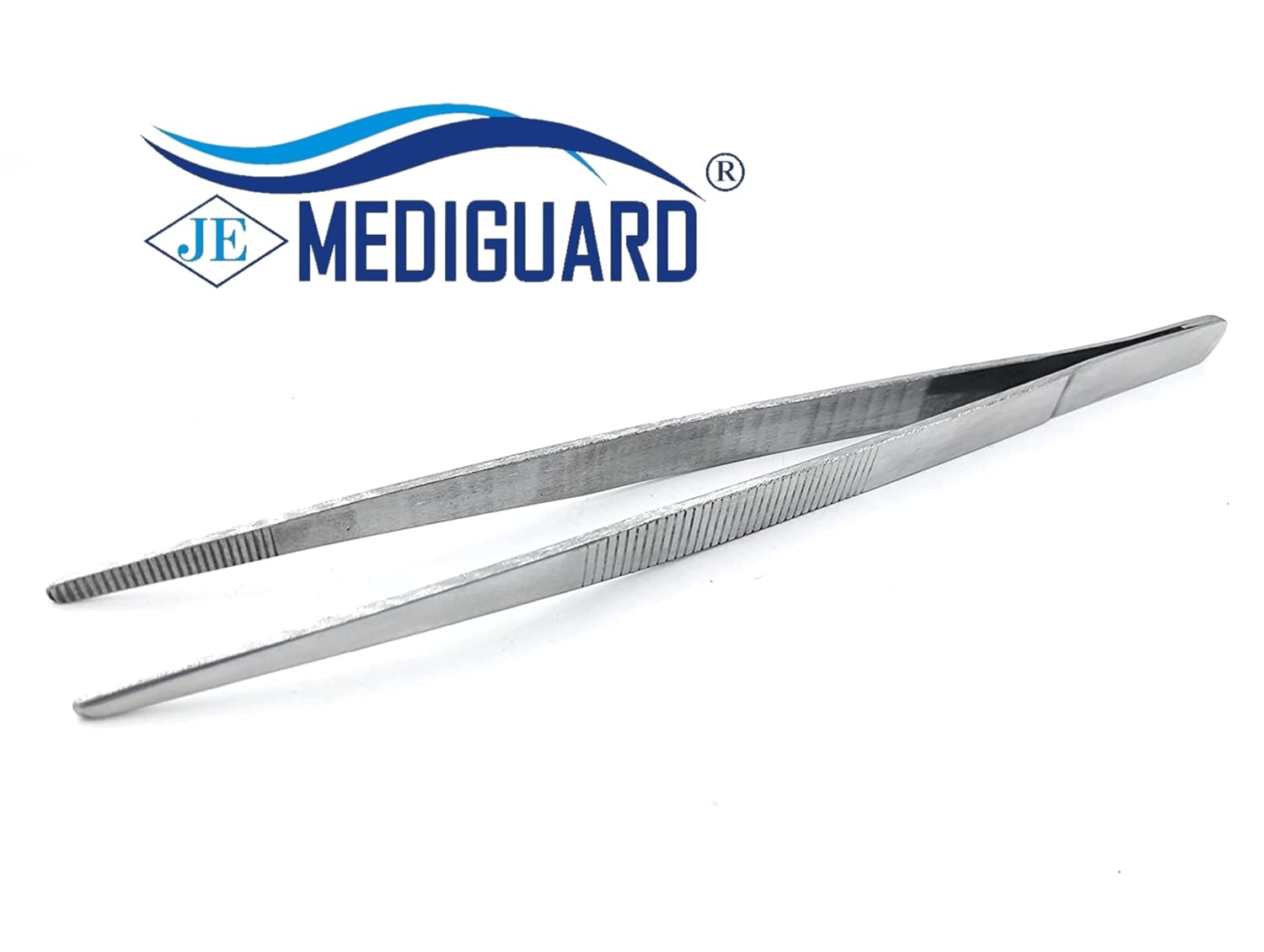 MEDIGUARD surgical Dressing forceps Plain set of 2Pcs