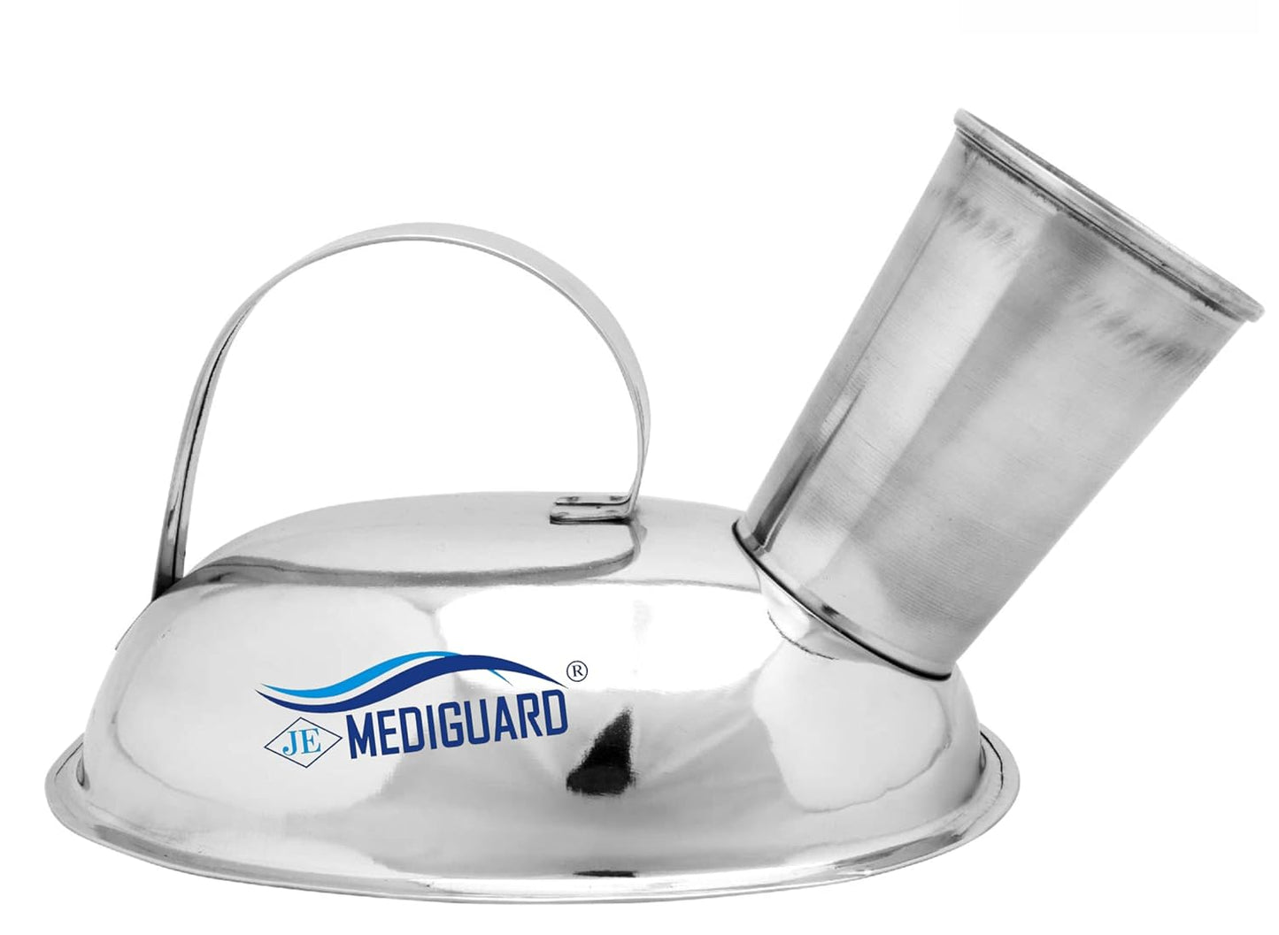 MEDIGUARD URINAL FEMALE STAINLESS STEEL