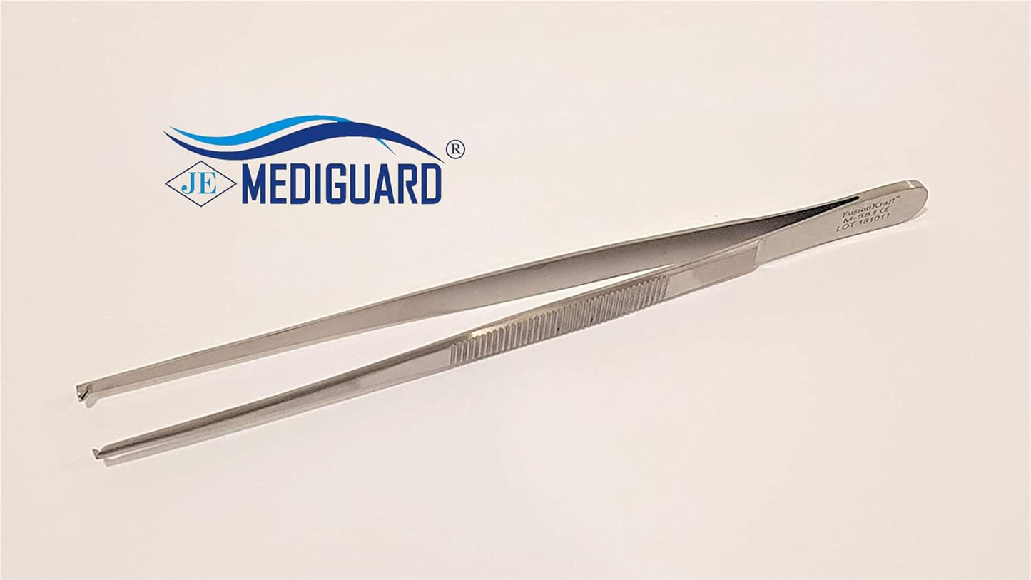 MEDIGUARD surgical Dressing forceps Plain set of 2Pcs