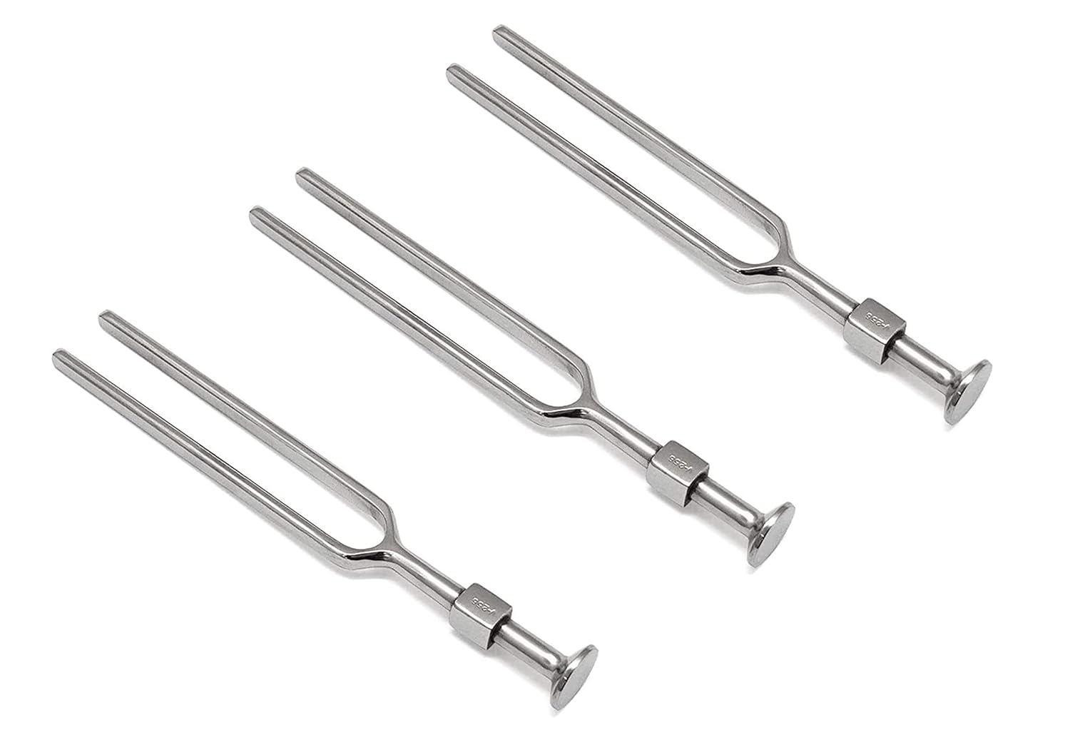 MEDIGUARD 256 Hz Tuning Fork Made up of Stainless Steel for Medical Students & Doctors PACK OF 3