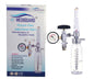 MEDIGUARD Oxygen Flowmeters For Cylinders and Hospitals (FA VALVE FOR CYLINDER) lve With Regulator | Oxygen Flow Meter With Rotameter & Humidifier Bottle