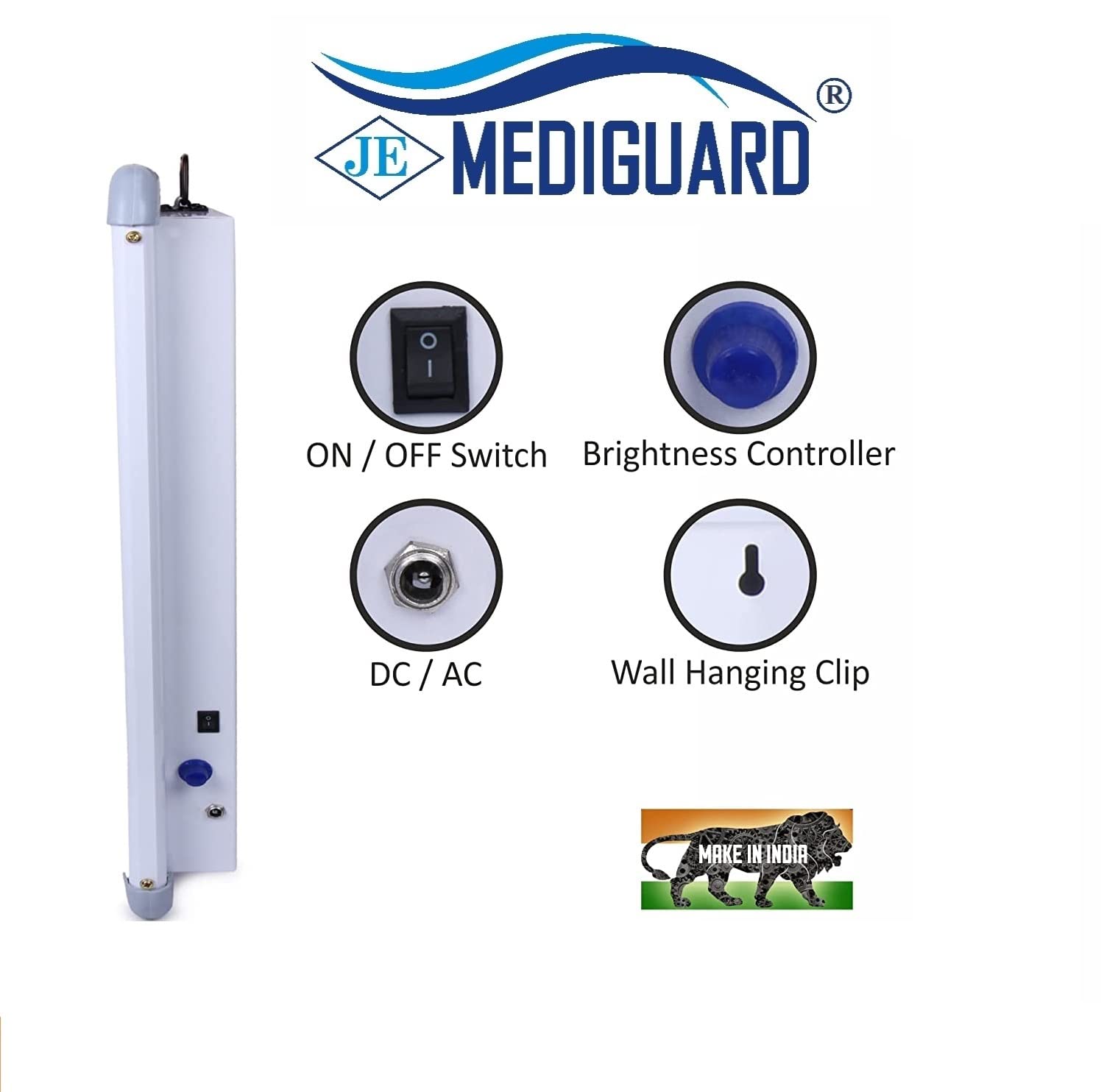 MEDIGUARD Premium Xray View Box, Double Film LED X-Ray View Box with Automatic Film Activation Censor and Variable Brightness Controller Pack of 1, 28X17 Inch