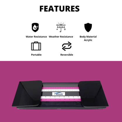 MEDIGUARD Acrylic Infantometer Scale For Baby Height Measurement Scale (Size 18" Length x 5" Width)