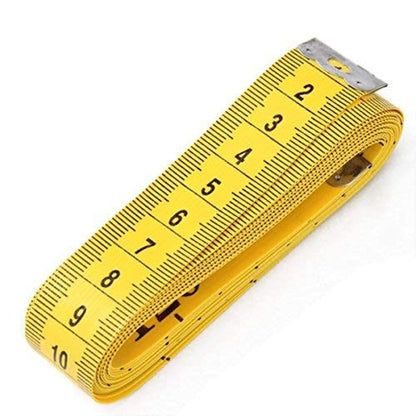 MEDIGUARD Inch Tape, Measuring Tape, Measure Tape, Measurement Tape, Inch Tape for Measurement for The Body, Tailor, Sewing, Dress Making, 150 cm Random Color Pack of 1