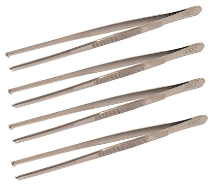 MEDIGUARD surgical Dressing forceps Plain Set of 4Pcs