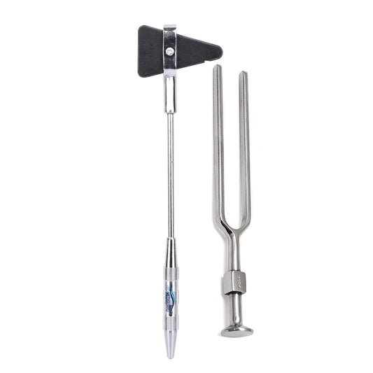 MEDIGUARD Combo of Percussion Knee Hammer with Tuning Fork 256 Hz