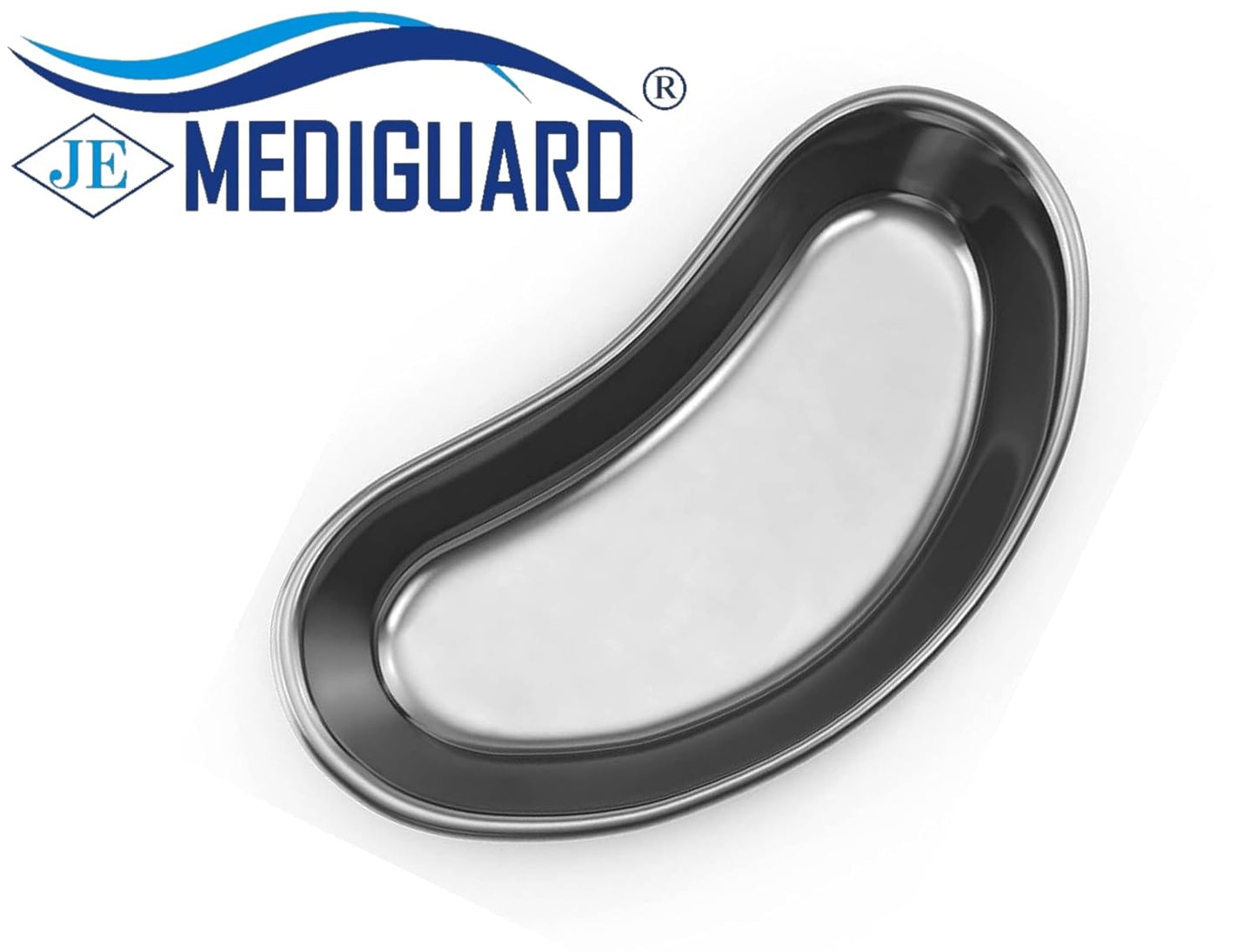 MEDIGUARD Kidney Dish Combo Of Surgical Kidney Tray Stainless Steel Kidney Tray Pack - 6" (150 MM), 8" (200 MM), 10" (250 MM), 12" (300 MM) (Set Of 4 Pcs)