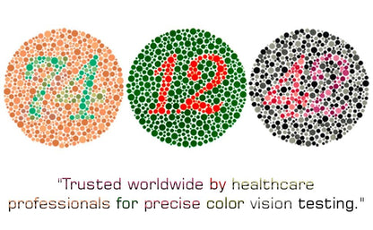 MEDIGUARD Ishihara Eye Test Book for Color Blindness