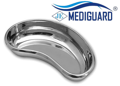 MEDIGUARD COMBO of Kidney Tray Stainless Steel,(8''inches) 170mm,(Pack of 5), Reusable and Auto clavable Tray making them Ideal for Hospitals, Lab & Surgical Centre, 8'inches,(170mm), Pack of 5