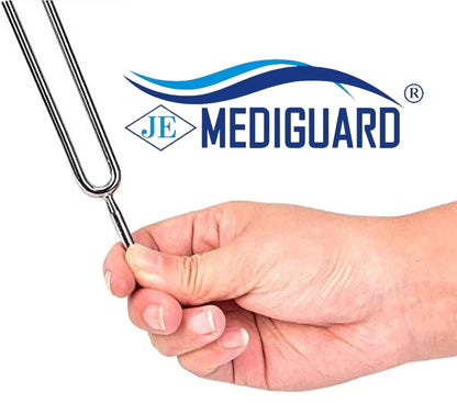 MEDIGUARD Medical Tuning Fork (128Hz, 256Hz and 512Hz) combo, Pack Of 3