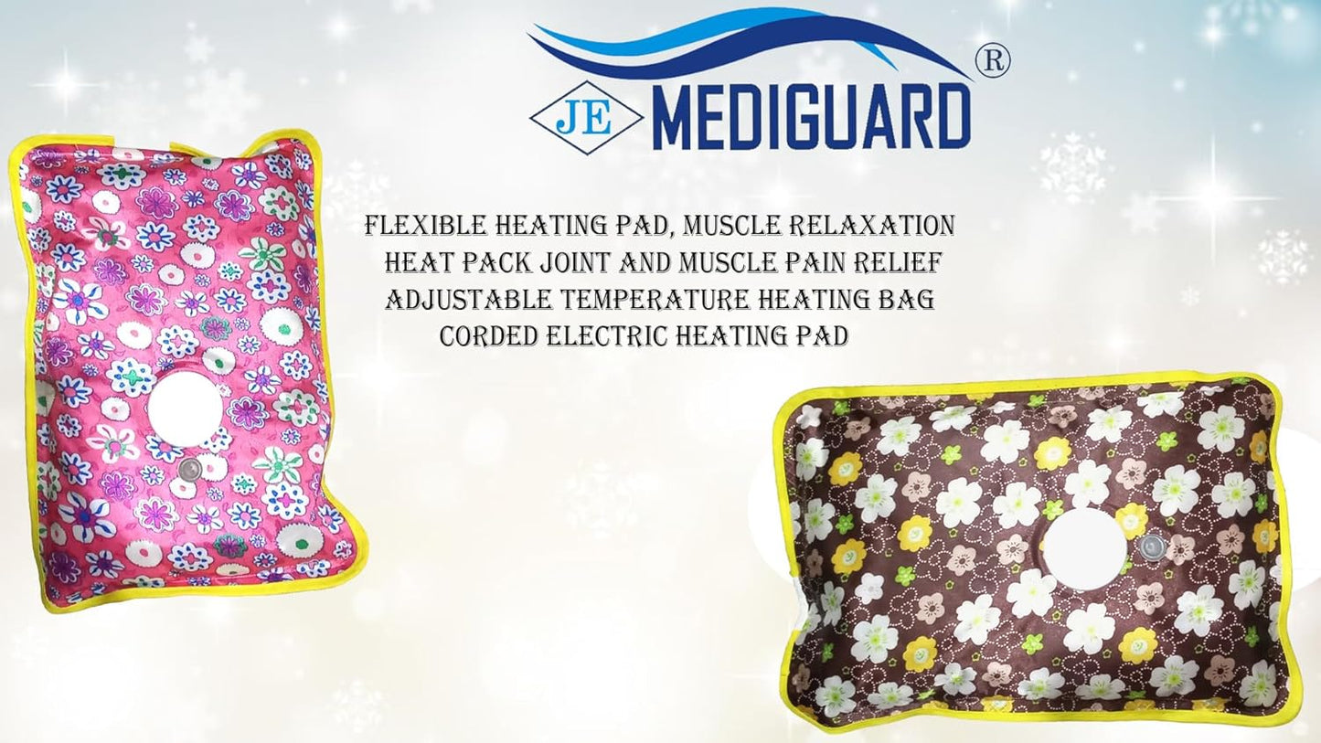 MEDIGUARD Medical Heating Bag, Hot Water Bags for Pain Relief, Hot Bga, Heating Pad-Heat Pouch Hot Water Bottle Bag, Electric Hot Water Bag, Heating Pad for Pain Relief (Multi Colors)