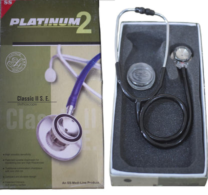 MEDIGUARD PLATINUM_2 Medical Stethoscope for Medical Students and Doctors, Pack of 1