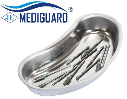 MEDIGUARD Kidney Dish Combo Of Surgical Kidney Tray Stainless Steel Kidney Tray Pack - 6" (150 MM), 8" (200 MM), 10" (250 MM), 12" (300 MM) (Set Of 4 Pcs)