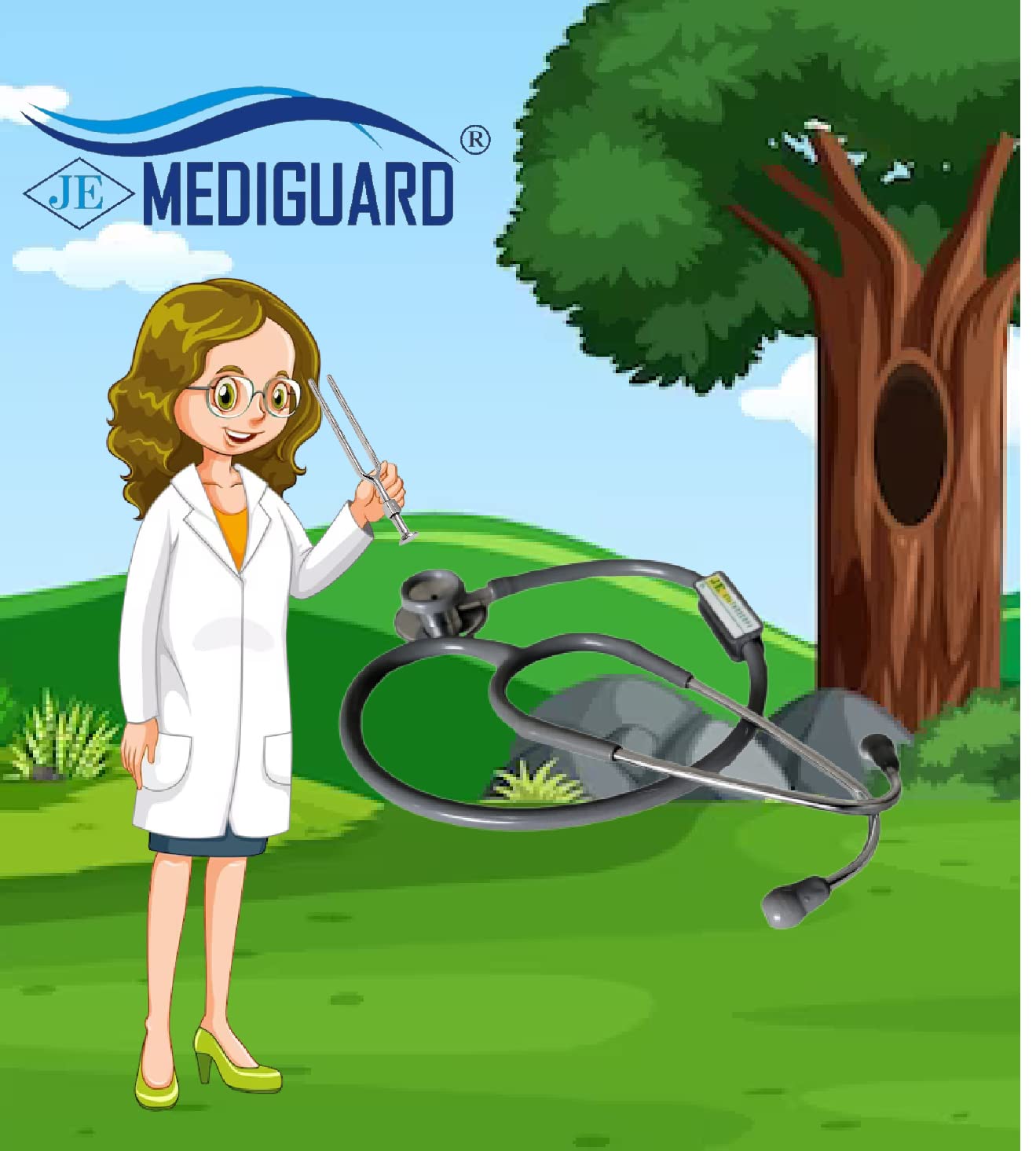 MEDIGUARD Stethoscope For Medical Students And Doctors