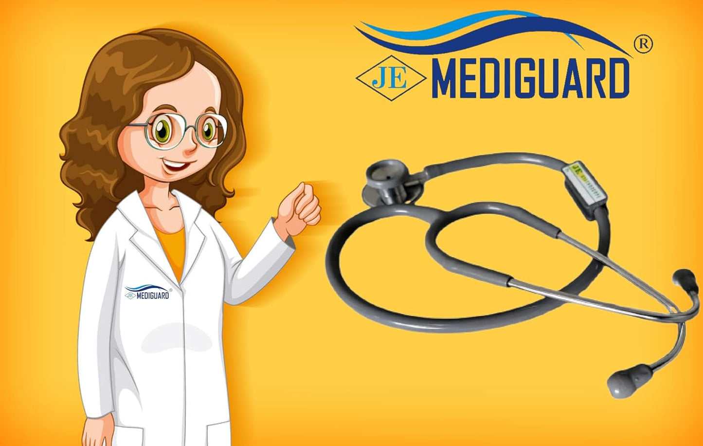 MEDIGUARD Stethoscope For Medical Students And Doctors