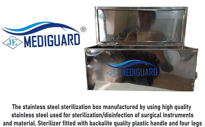 MEDIGUARD Electric Instrument sterilizer size 8-inch sterilization 8"x5"x3"