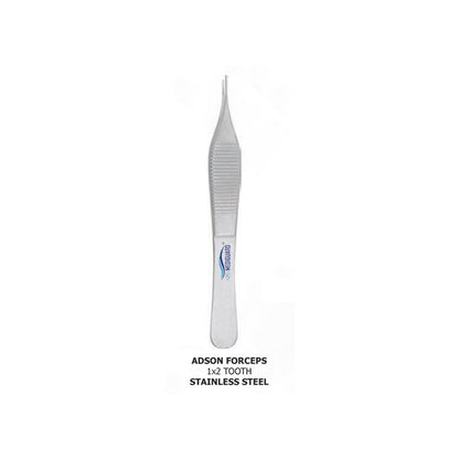 MEDIGUARD ADSON FORCEPS 1X2 TOOTH