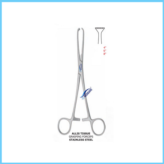 MEDIGUARD ALLIS TISSUE GRASPING FORCEPS SS