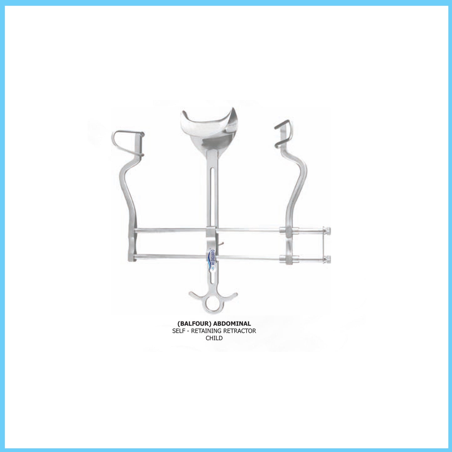 MEDIGUARD (BALFOUR) ADOMINAL SELF - RETAINING RETRACTOR CHILD