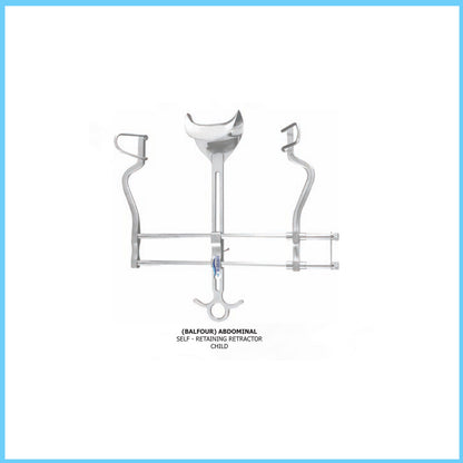 MEDIGUARD (BALFOUR) ADOMINAL SELF - RETAINING RETRACTOR CHILD