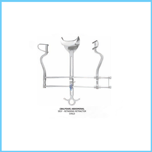 MEDIGUARD (BALFOUR) ADOMINAL SELF - RETAINING RETRACTOR CHILD