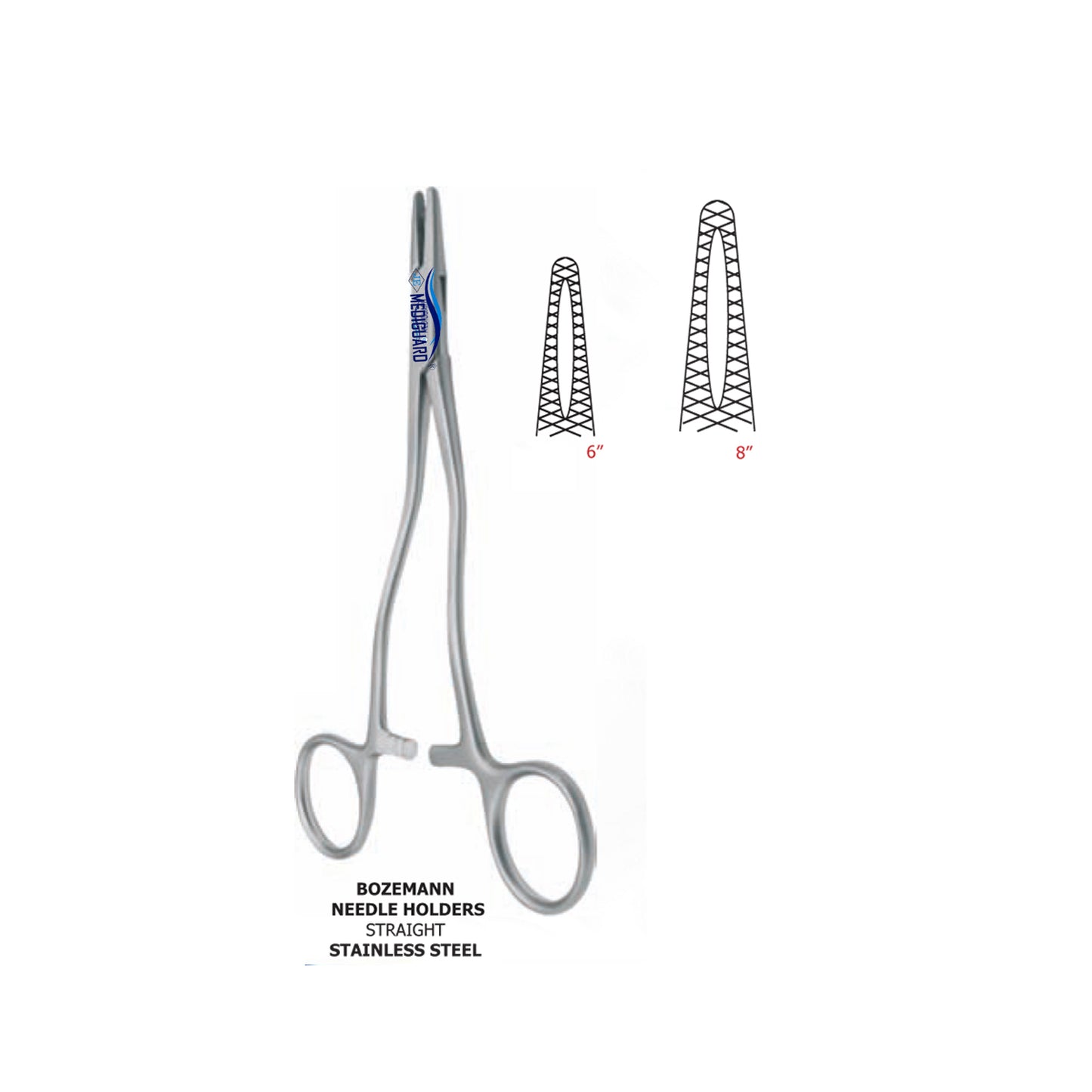 MEDIGUARD BOZEMANN NEEDLE HOLDER SS