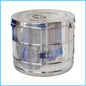 MEDIGUARD Dressing Drum  11"x9" Seamless SS 304 Stainless Steel, 11" Diameter x 9" Height