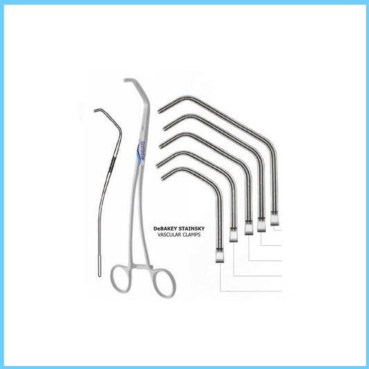 MEDIGUARD DeBAKEY STAINSKY VASCULAR CLAMPS