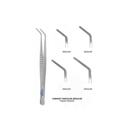 MEDIGUARD DeBAKEY VASCULAR ANGULAR TISSUE FORCEPS