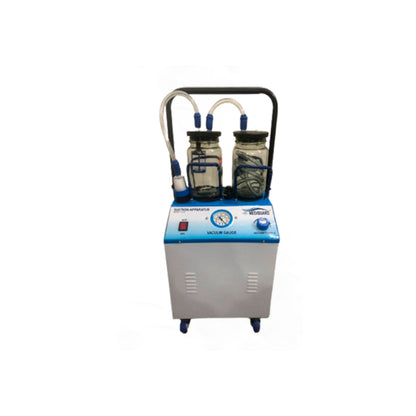 MEDIGUARD Electric Suction Machine 0.25 HP Copper With Glass Jar For Home, Hospital & Clinic