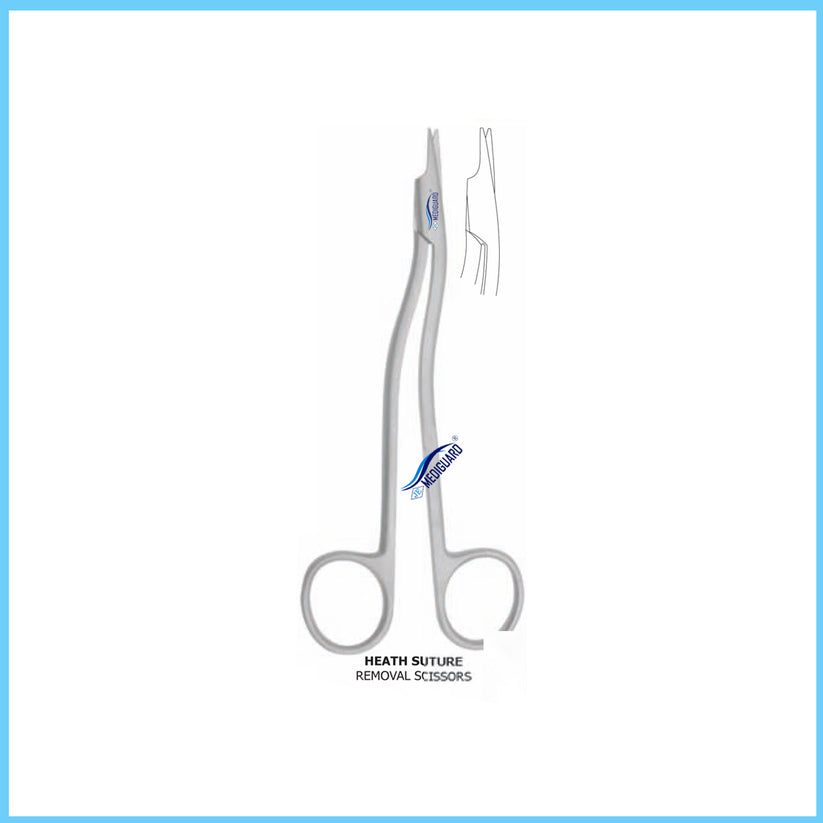 MEDIGUARD HEATH SUTURE REMOVAL SCISSOR / SUTURE CUTTING SCISSORS – JE ...