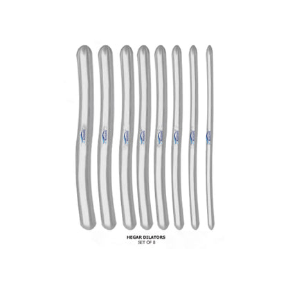 MEDIGUARD HEGAR DILATORS SET OF 8