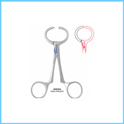 MEDIGUARD HERNIA RING FORCEPS