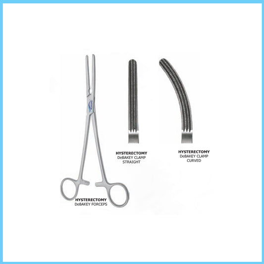 MEDIGUARD HYSTERECTOMY DEBAKERY FORCEPS