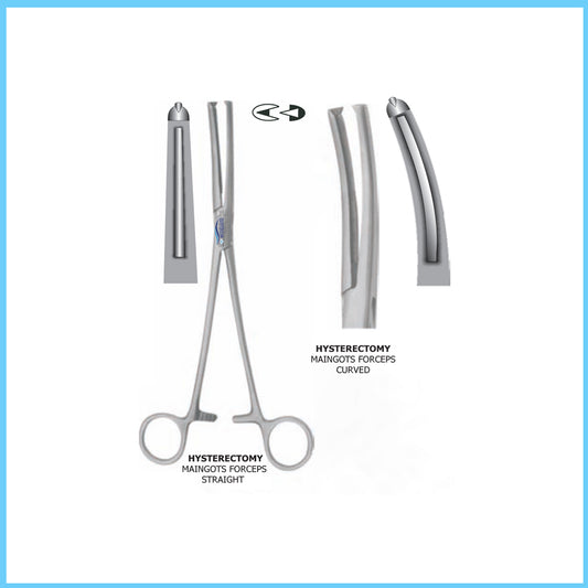 MEDIGUARD HYSTERECTOMY MAINGOTS FORCEPS STRAIGHT