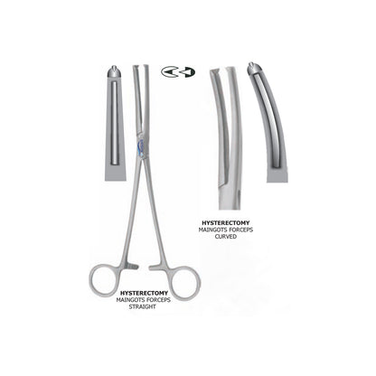 MEDIGUARD HYSTERECTOMY MAINGOTS FORCEPS STRAIGHT