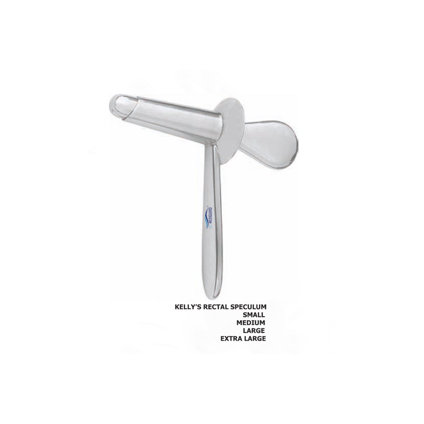 MEDIGUARD KELLY'S RECTAL SPECULUM SMALL, MEDIUM, LARGE, EXTRA