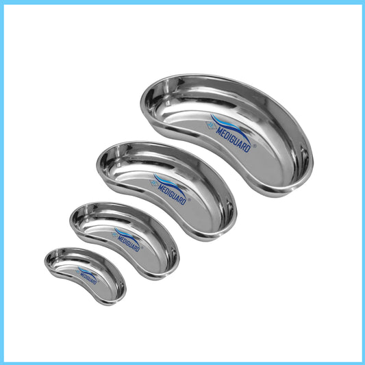 MEDIGUARD Kidney Dish Combo SS, 6"(150 MM), 8"(200 MM), 10"(250 MM), 12"(300 MM)
