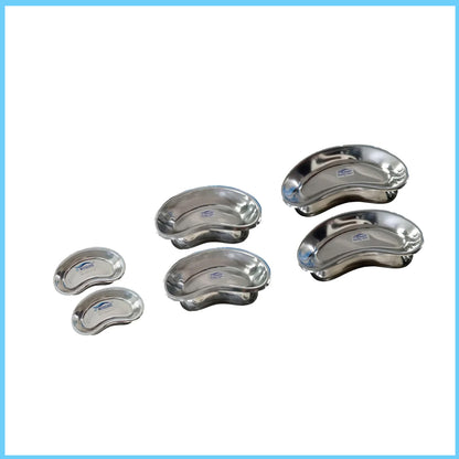 MEDIGUARD Kidney Tray Stainless Steel, (6''), (8''), (10'') Set Of 6
