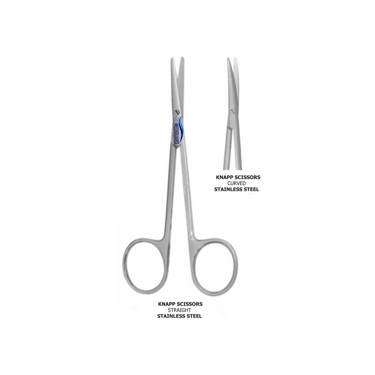 MEDIGUARD KNAPP SCISSORS STRAIGHT SS