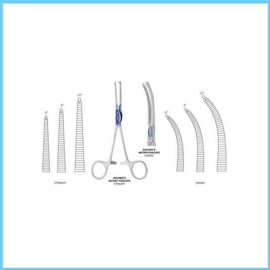 MEDIGUARD KOCHER'S ARTERY FORCEPS