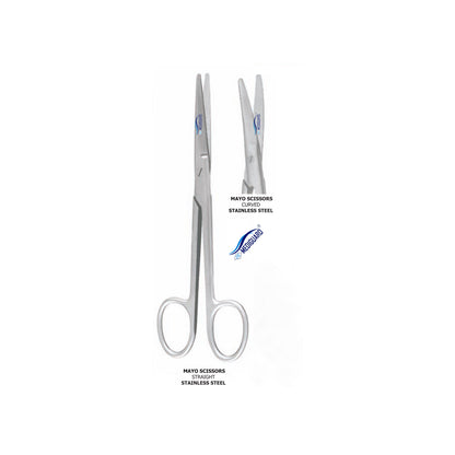 MEDIGUARD MAYO SCISSORS STRAIGHT SS