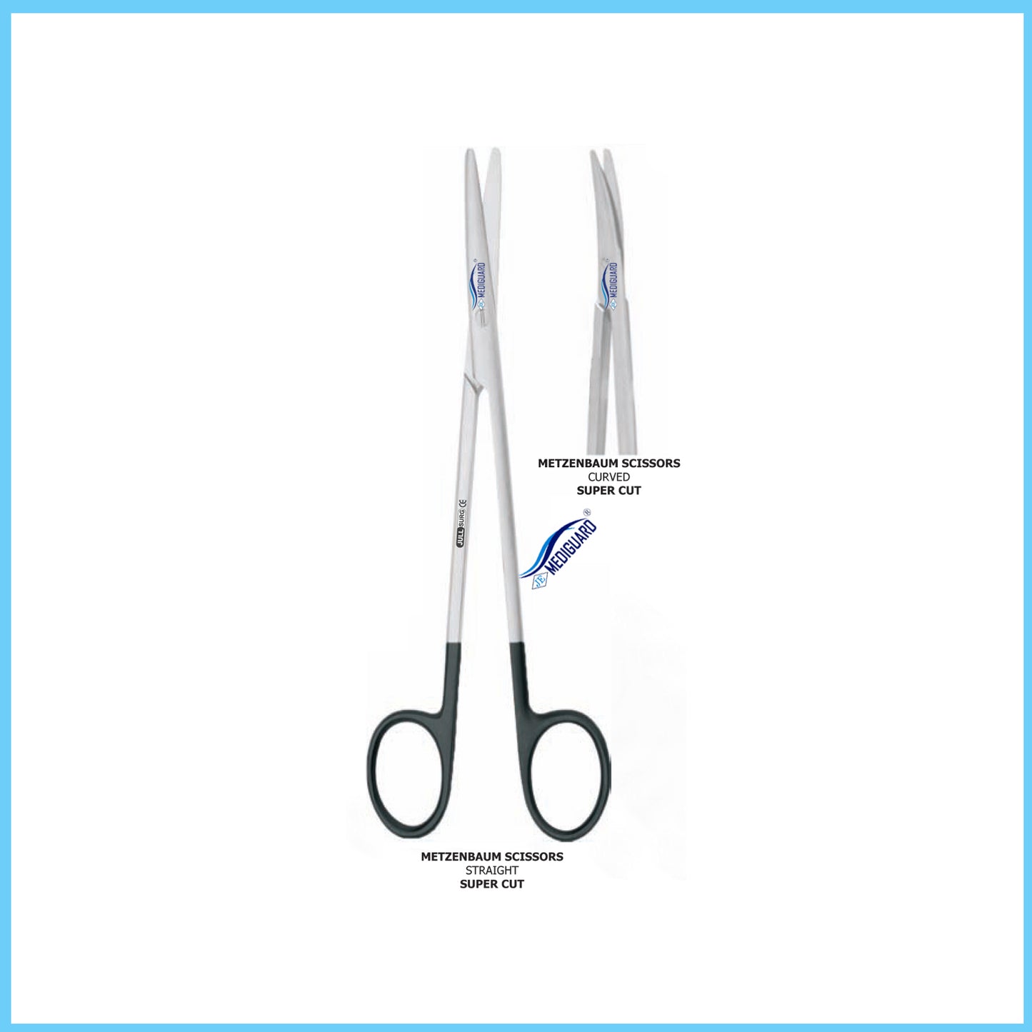 MEDIGUARD METZENBAUM SCISSORS SUPER CUT